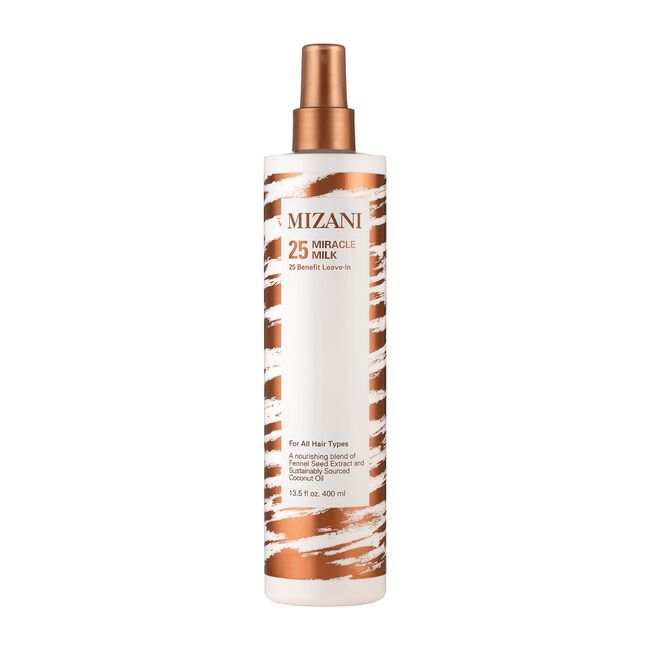 Espray sin enjuague Mizani-25 Miracle Milk multibeneficios