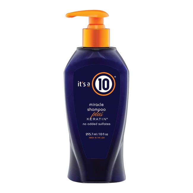 It's a 10-Miracle Shampoo Plus Keratin