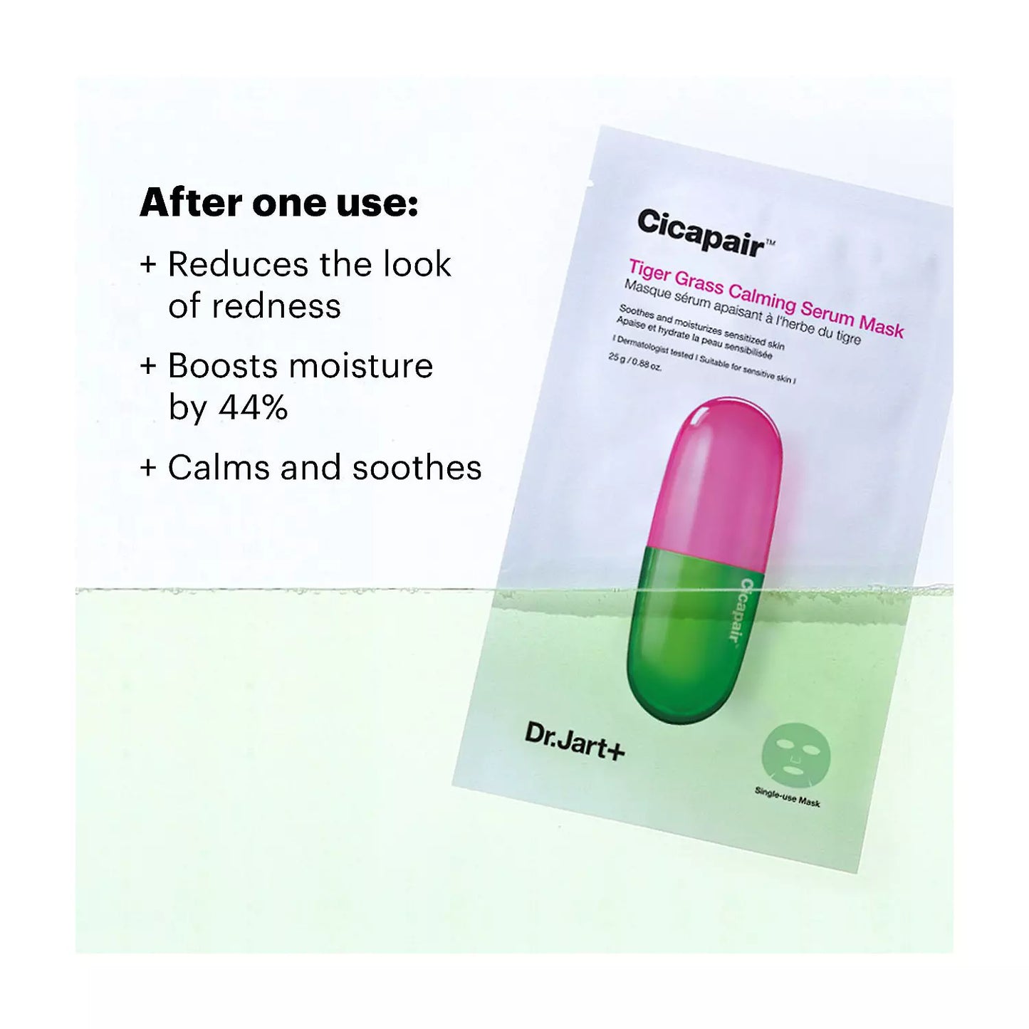 Dr. Jart+- Cicapair Tiger Grass Redness Reducing Serum Face Mask