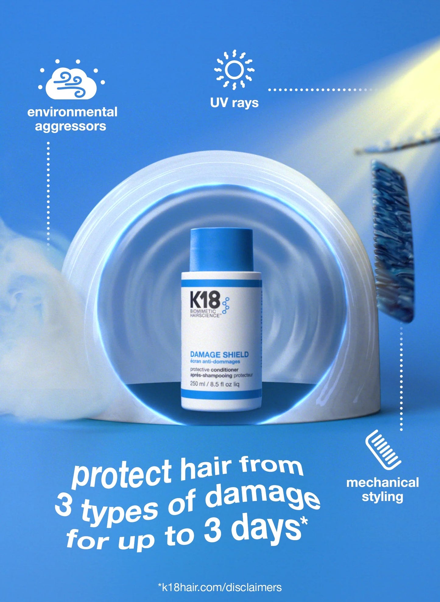 K-18-DAMAGE SHIELD protective conditioner