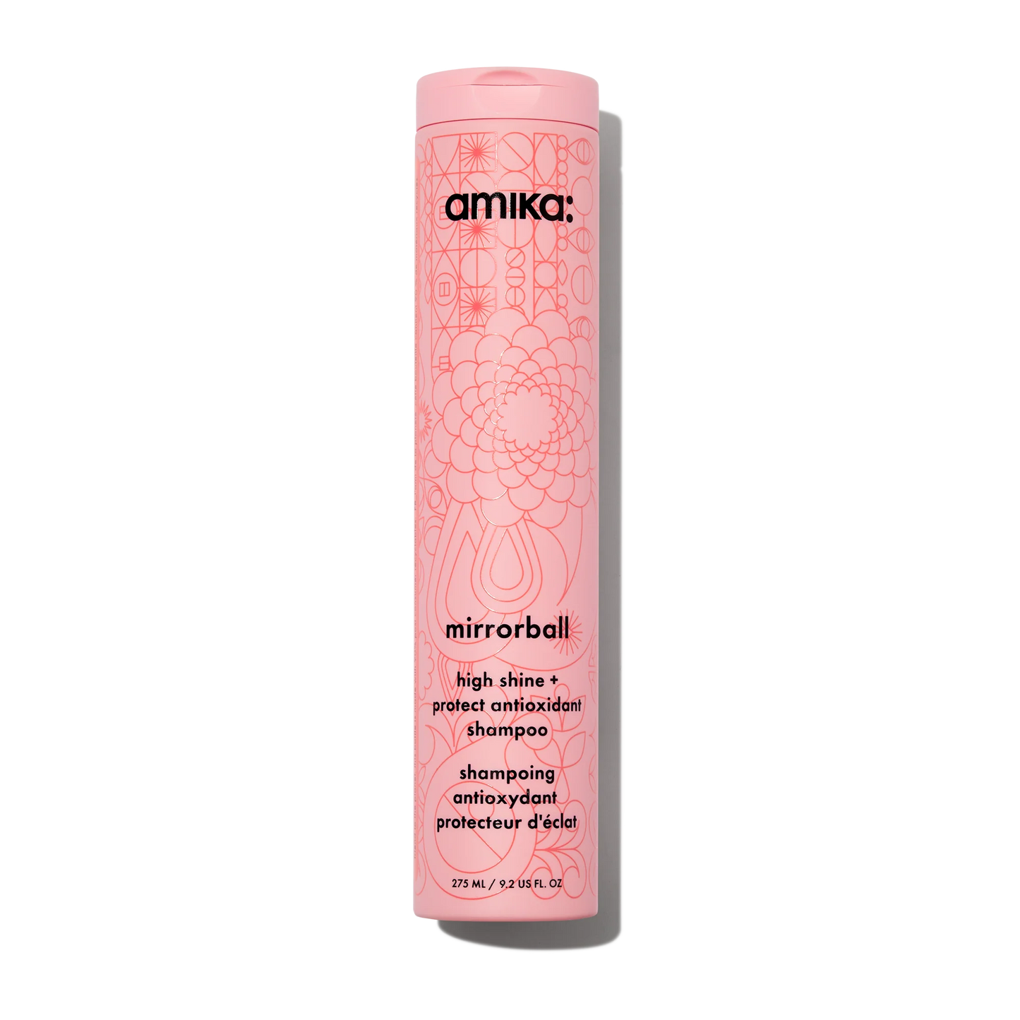 Amika-Mirrorball high shine + protect antioxidant shampoo