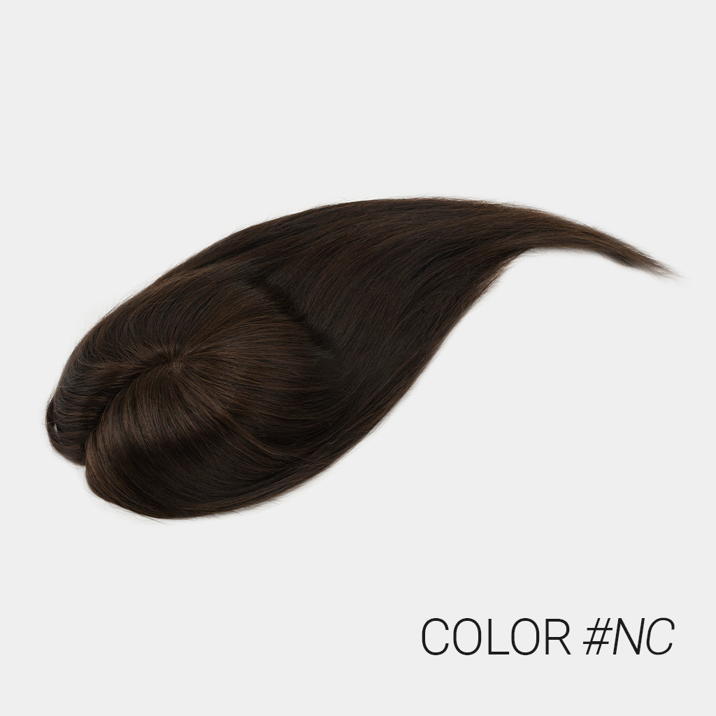 LYRA Clip-in Silk Top Human Hair Topper for Women