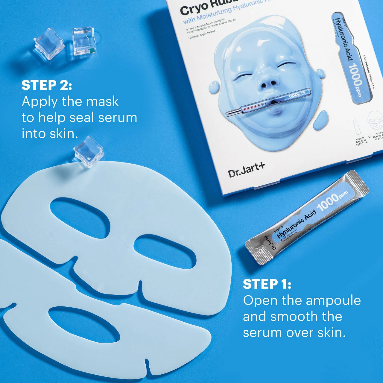 Dr Jart+-Cryo Rubber™ Face Mask With Moisturizing Hyaluronic Acid