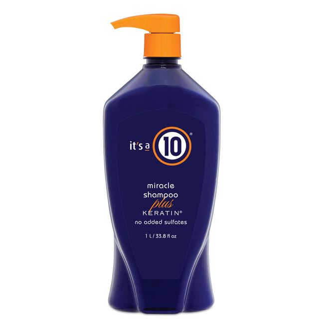 It's a 10-Miracle Shampoo Plus Keratin