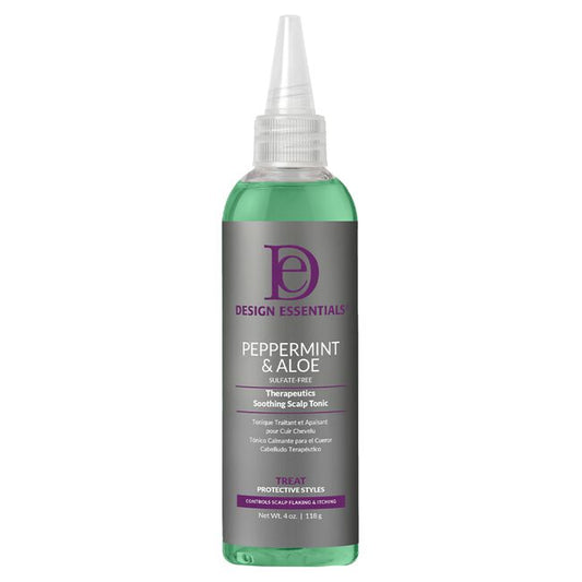 Design essentials-Peppermint & Aloe Therapeutics Soothing Scalp Tonic