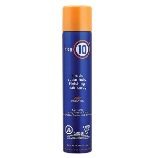 It's a 10-Miracle Superhold Finishing Hair Spray plus Keratin