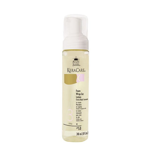 KeraCare-Foam Wrap-Set Lotion