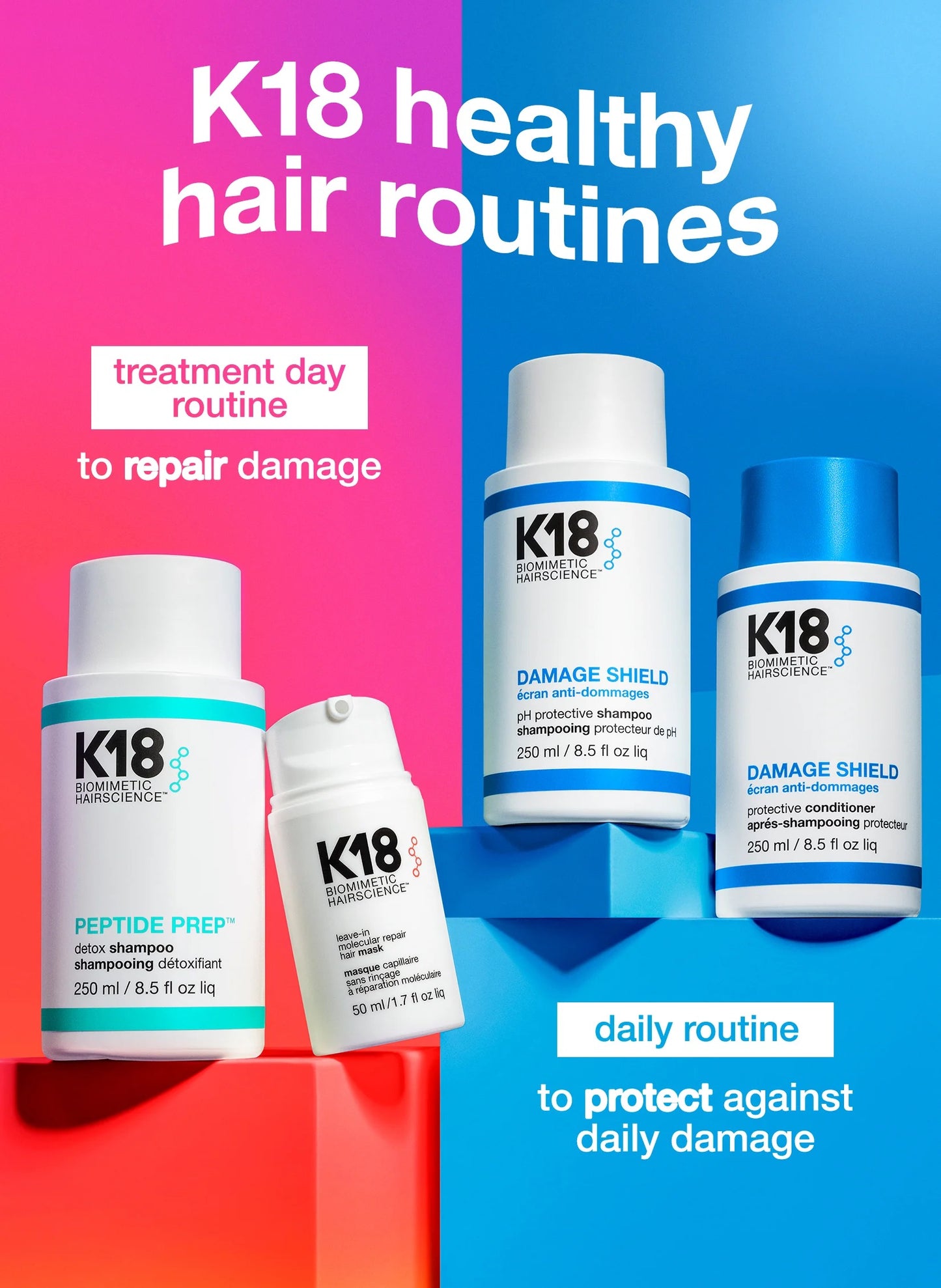 K-18-Jumbo DAMAGE SHIELD pH protective shampoo