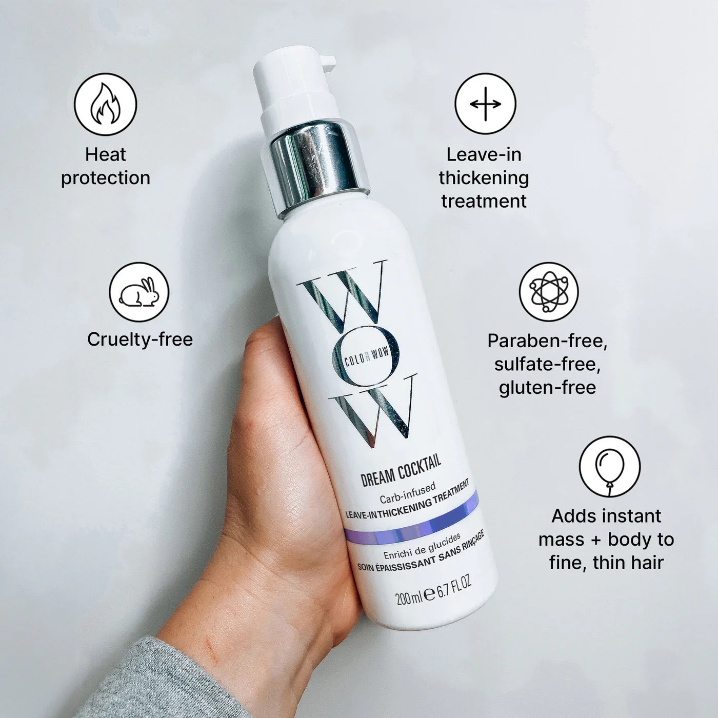 Color-Wow-Dream Cocktail Carb-Infused Leave-in Treatment
