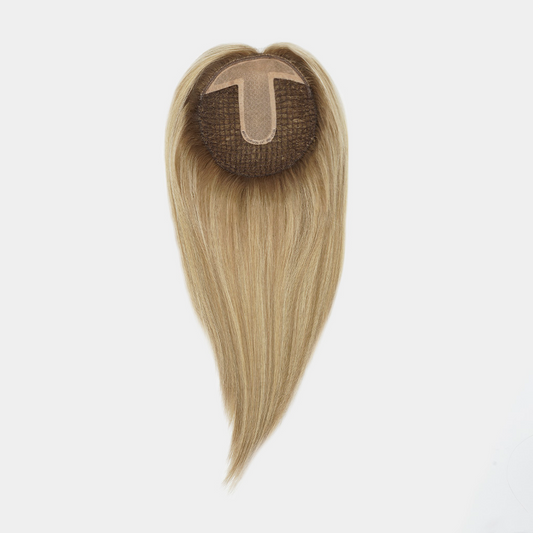 TEENA Salon Exclusive Silk Top Mesh Integration Hair Topper