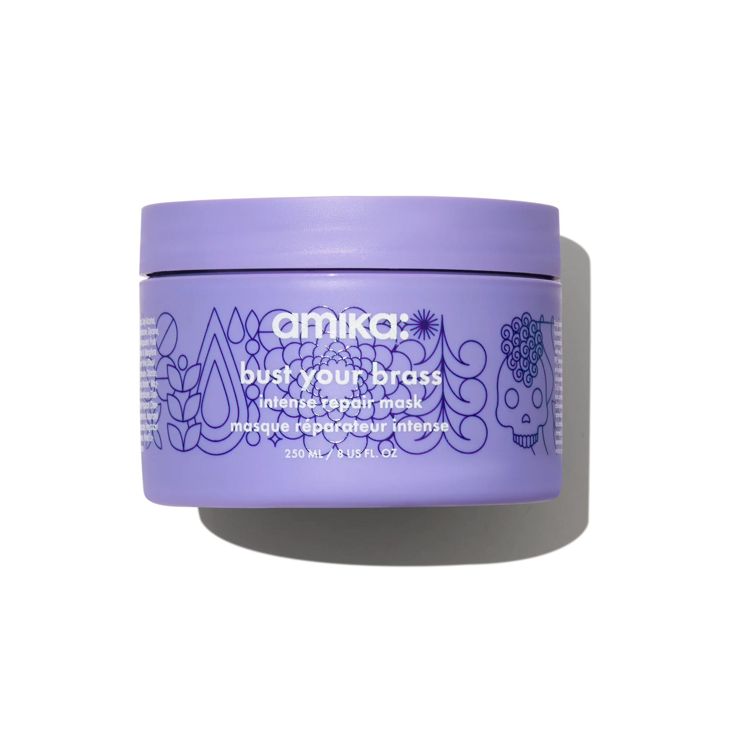Amika-Bust your brass cool blonde intense repair hair mask