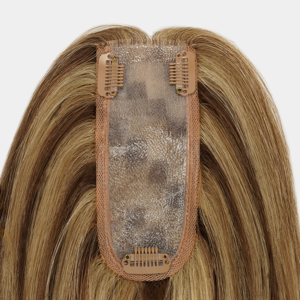 ALBA Fine Welded Mono Human Hair Topper
