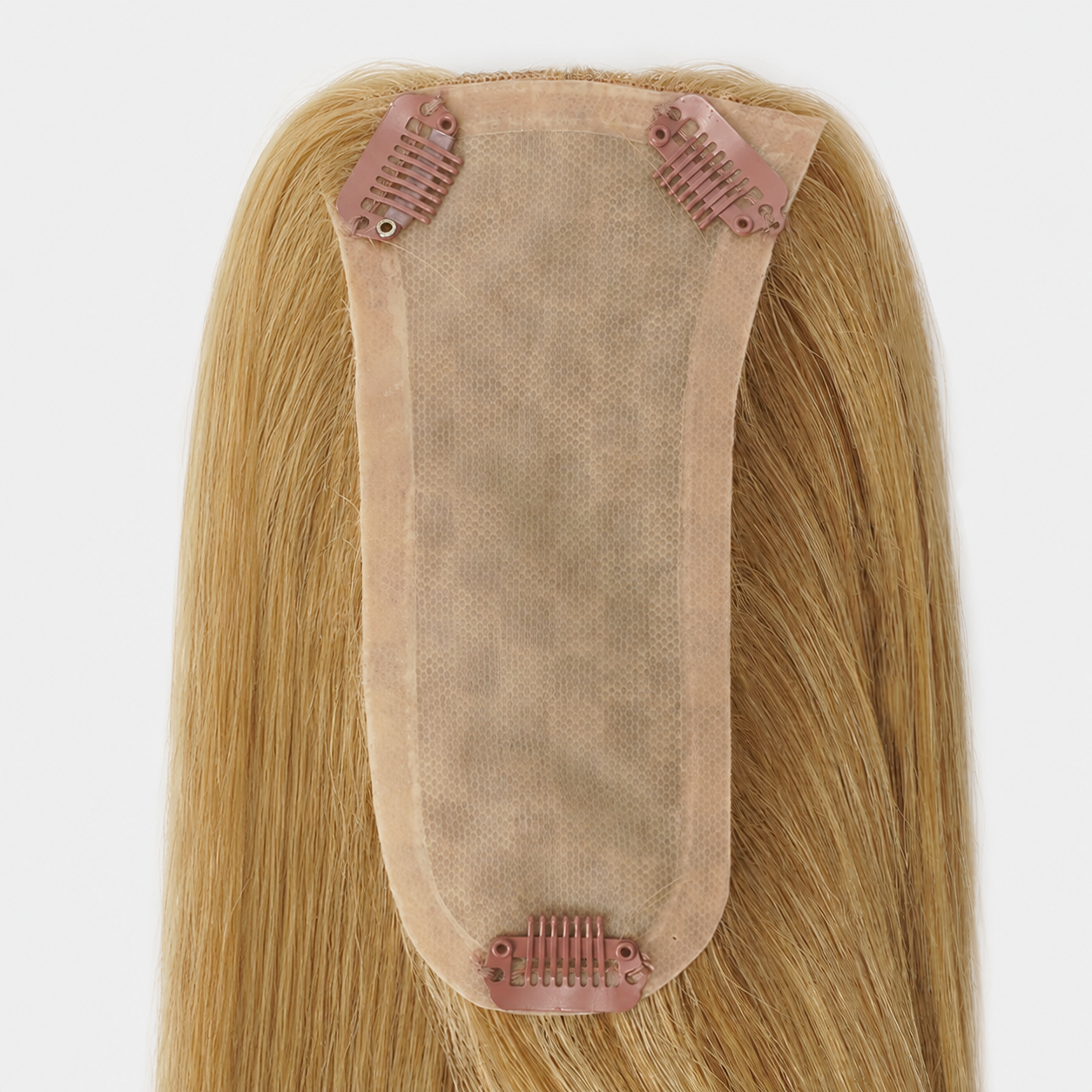 ELLA Silk Top Human Hair Topper with PU-Coated Perimeter for Thinning Hair