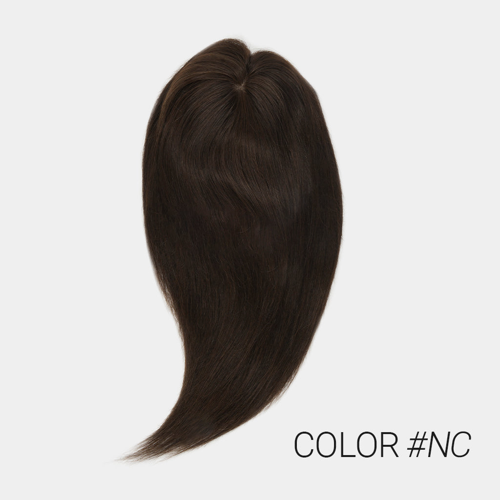 LYRA Clip-in Silk Top Human Hair Topper for Women