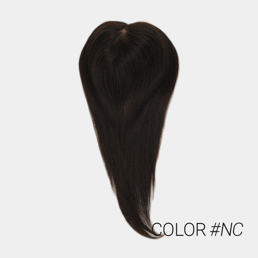 AMARA Natural Silk Lace Topper with Remy Hair for Women