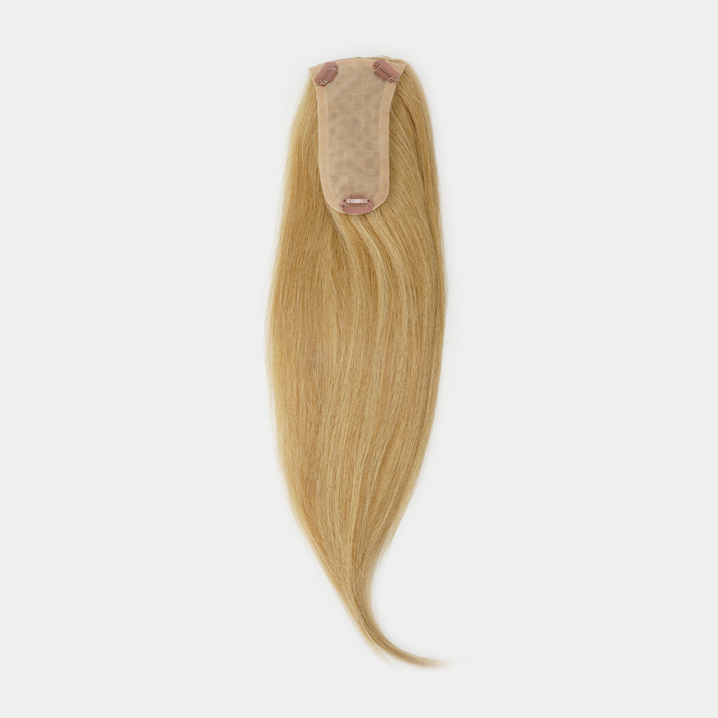 ELLA Silk Top Human Hair Topper with PU-Coated Perimeter for Thinning Hair